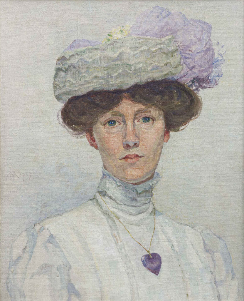 Sigismund Righini: Porträt der Constanze Righini (1871–1957), Öl auf Leinwand, 07.1907, Inv.Nr. SR 305. Foto: Reto Pedrini © Stiftung Righini-Fries Zürich Sigismund Righini: Porträt der Constanze Righini (1871–1957), Öl auf Leinwand, 07.1907, Inv.Nr. SR 305. Foto: Reto Pedrini © Stiftung Righini-Fries Zürich