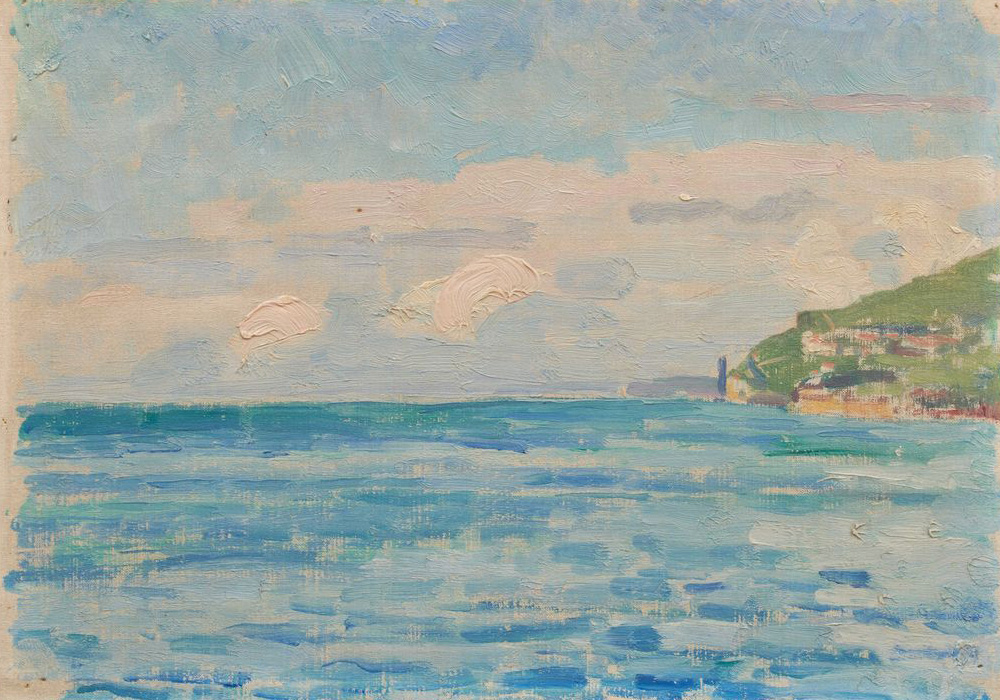 Sigismund Righini: Von Vevey gegen Cully, 1905, Öl auf Leinwand, Inv.Nr. SR 439. Foto: Reto Pedrini © Stiftung Righini-Fries, Zürich Sigismund Righini: Von Vevey gegen Cully, 1905, Öl auf Leinwand, Inv.Nr. SR 439. Foto: Reto Pedrini © Stiftung Righini-Fries, Zürich