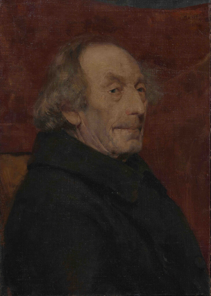 Willy Fries: Studienkopf, Öl auf Leinwand, 1903, Inv.Nr. WF 150. Foto: Reto Pedrini © Stiftung Righini-Fries Zürich Willy Fries: Studienkopf, Öl auf Leinwand, 1903, Inv.Nr. WF 150. Foto: Reto Pedrini © Stiftung Righini-Fries Zürich