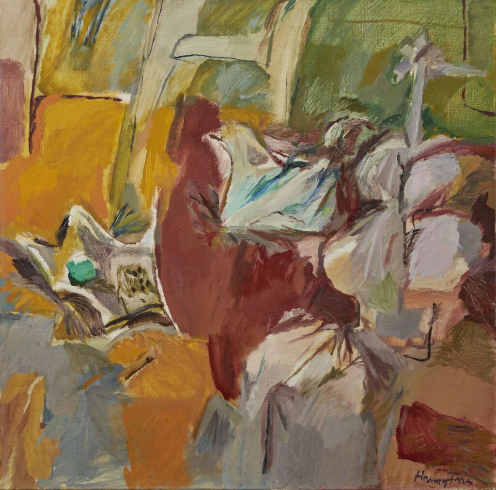 Hanny Fries: Die Syphonflasche, 1969, Öl auf Leinwand, Inv.Nr. HF 54. Foto: Reto Pedrini © Stiftung Righini-Fries Zürich Hanny Fries: Die Syphonflasche, 1969, Öl auf Leinwand, Inv.Nr. HF 54. Foto: Reto Pedrini © Stiftung Righini-Fries Zürich