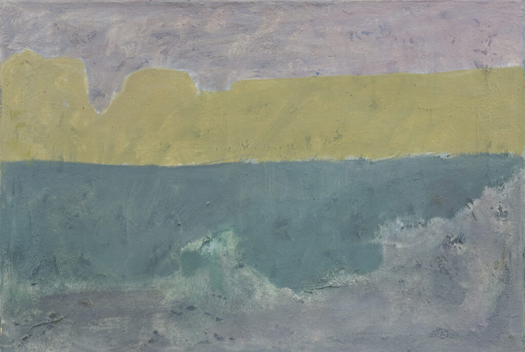 Gotthard Schuh: Wolken, 1964, ÖI auf Leinwand, 44.5 x 65 cm. Foto: Reto Pedrini © Privatsammlung Gotthard Schuh: Wolken, 1964, ÖI auf Leinwand, 44.5 x 65 cm. Foto: Reto Pedrini © Privatsammlung