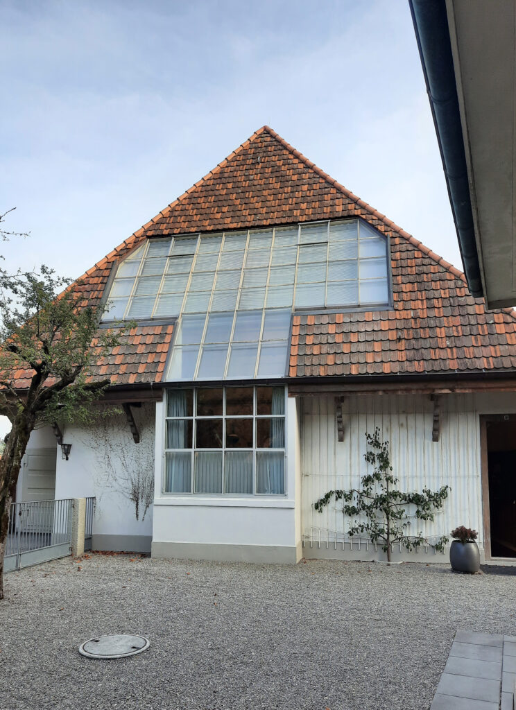 Atelier von Cuno Amiet, 2023. Foto © Stiftung Righini-Fries Zürich Atelier von Cuno Amiet, 2023. Foto © Stiftung Righini-Fries Zürich