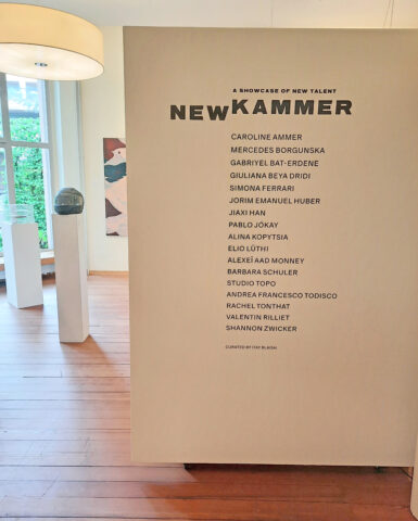Ausstellungsansicht NewKammer Atelier Righini Fries, 2024. © Stiftung Righini-Fries Zürich