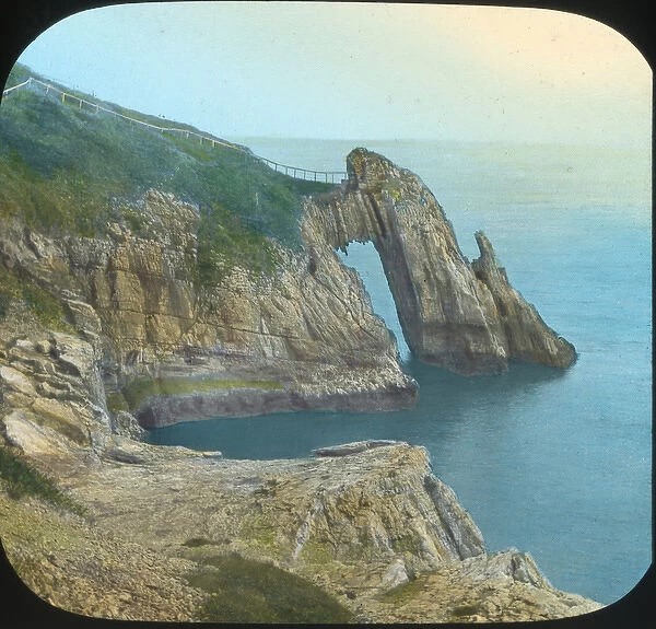 Natural Arch, Torquay, um 1890, Glasplatte. © The Boswell Collection, Bexley Heritage Trust / Mary Evans Natural Arch, Torquay, um 1890, Glasplatte. © The Boswell Collection, Bexley Heritage Trust / Mary Evans