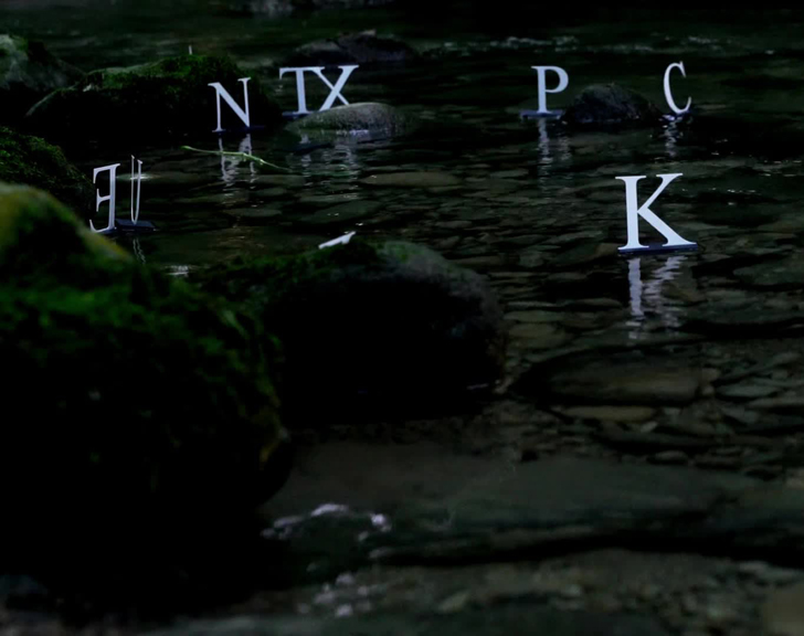 Judith Albert: Letters on the Water, 2017, Filmstill. © Judith Albert Judith Albert: Letters on the Water, 2017, Filmstill. © Judith Albert