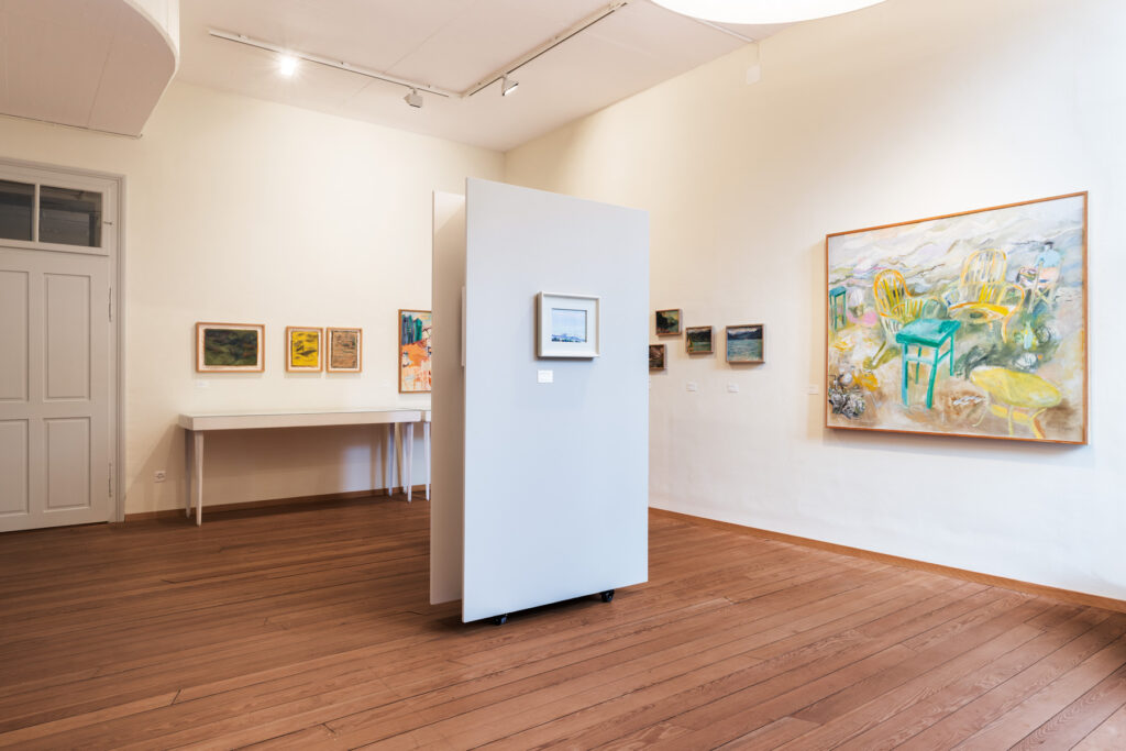 Ausstellungsansicht Atelier Righini Fries, 2026. Foto: Marcel Rickli © Stiftung Righini-Fries Zürich