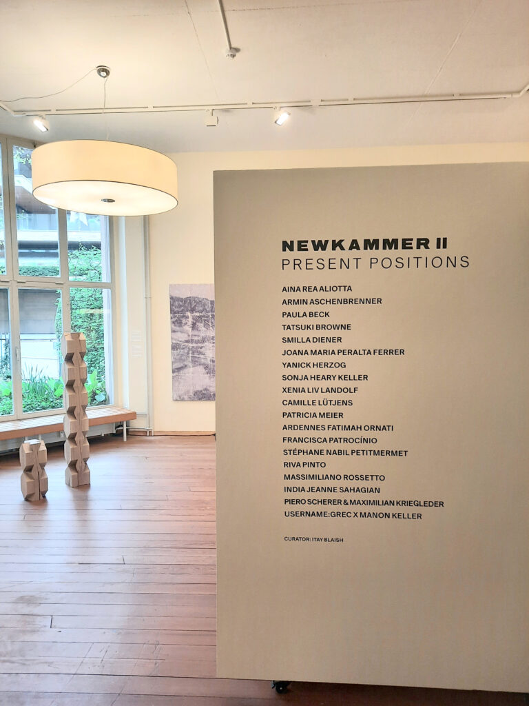 Ausstellungsansicht Atelier Righini Fries, 2026 © Stiftung Righini-Fries