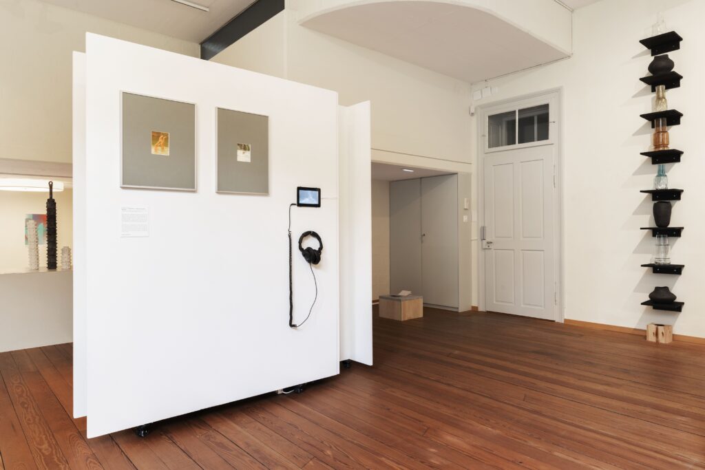 Ausstellungsansicht Atelier Righini Fries, 2026. Foto: Marcel Rickli © Stiftung Righini-Fries Zürich Ausstellungsansicht Atelier Righini Fries, 2026. Foto: Marcel Rickli © Stiftung Righini-Fries Zürich
