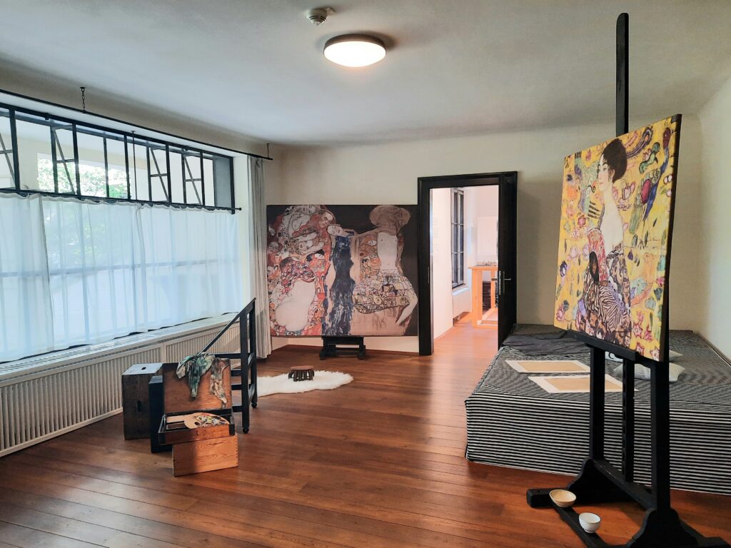Ehemaliges Atelier von Gustav Klimt, 2026. Foto: Stiftung Righini-Fries Ehemaliges Atelier von Gustav Klimt, 2026. Foto: Stiftung Righini-Fries